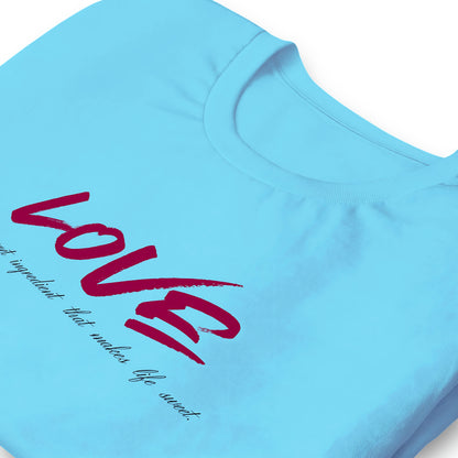 Love Secret Ingredient | Women Round Neck Half Sleeve T-shirt