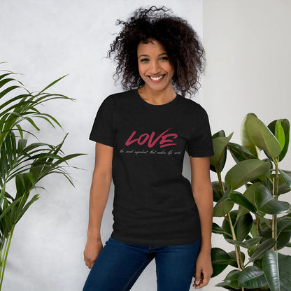 Love Secret Ingredient | Women Round Neck Half Sleeve T-shirt