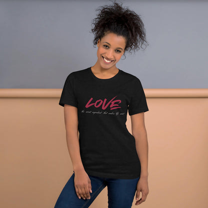 Love Secret Ingredient | Women Round Neck Half Sleeve T-shirt
