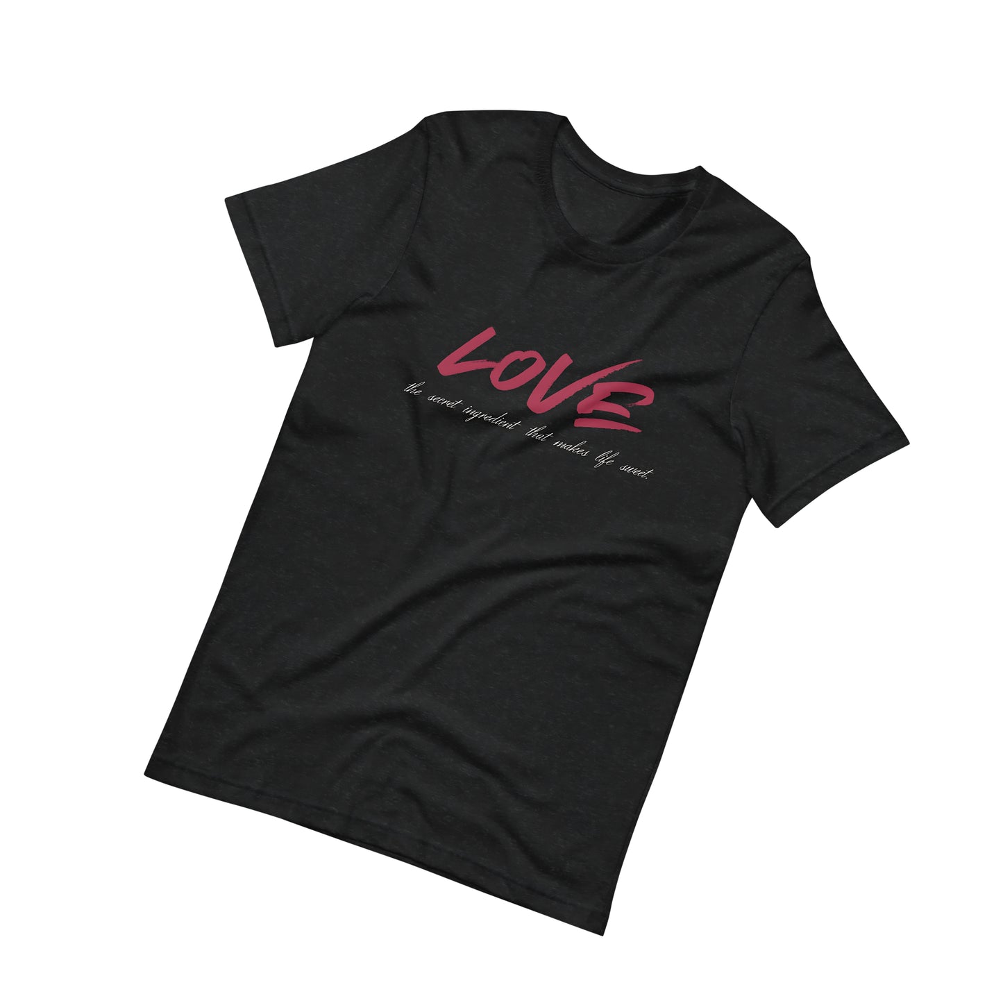 Love Secret Ingredient | Women Round Neck Half Sleeve T-shirt