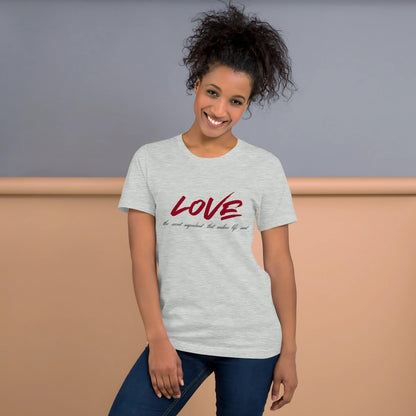Love Secret Ingredient | Women Round Neck Half Sleeve T-shirt