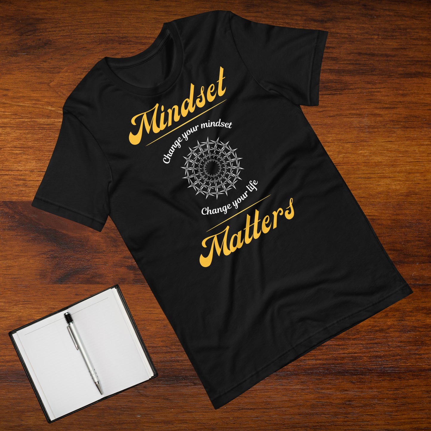 Mindset Matters |  Men Round Neck Half Sleeve T-shirt