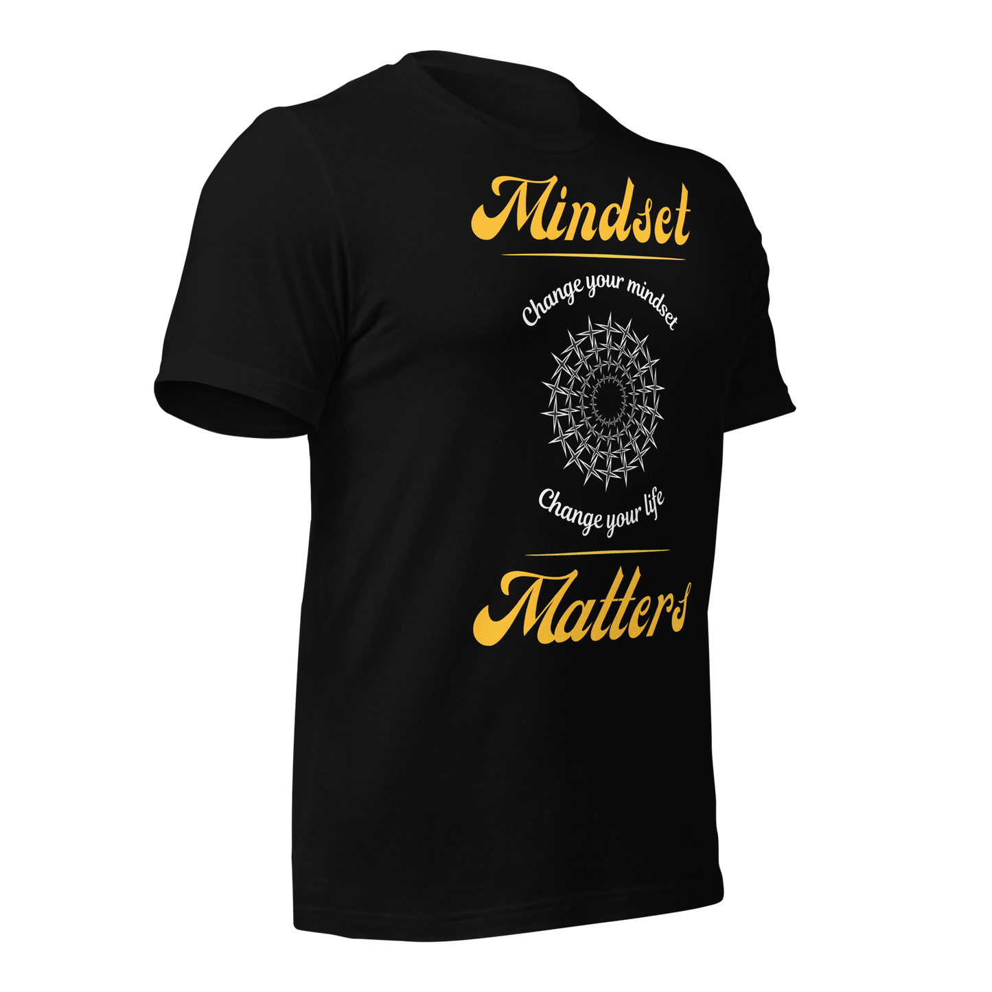 Mindset Matters |  Men Round Neck Half Sleeve T-shirt