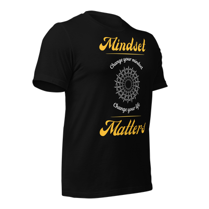 Mindset Matters |  Men Round Neck Half Sleeve T-shirt