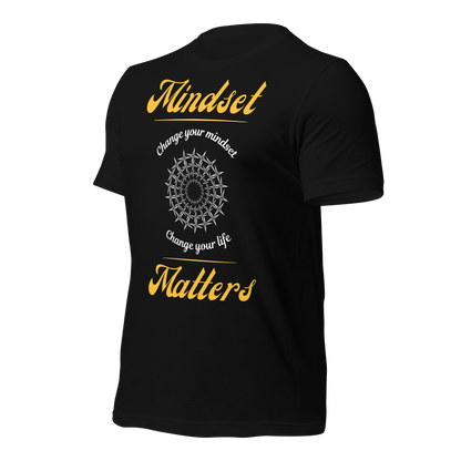 Mindset Matters |  Men Round Neck Half Sleeve T-shirt