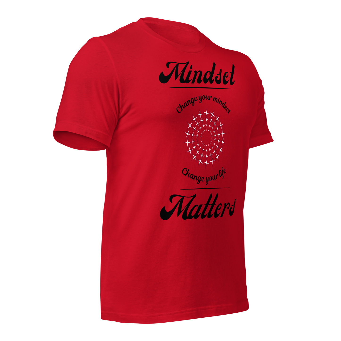 Mindset Matters |  Men Round Neck Half Sleeve T-shirt
