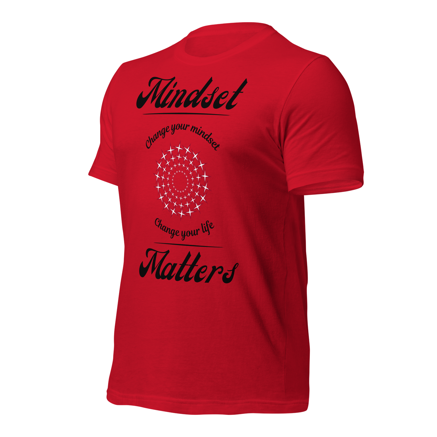 Mindset Matters |  Men Round Neck Half Sleeve T-shirt