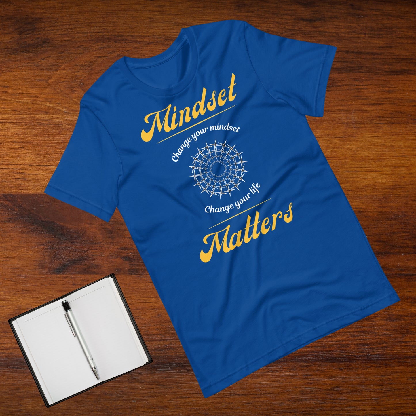 Mindset Matters |  Men Round Neck Half Sleeve T-shirt