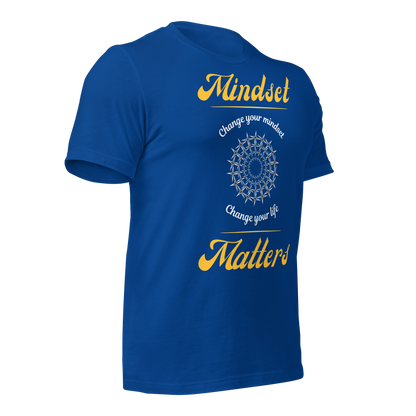 Mindset Matters |  Men Round Neck Half Sleeve T-shirt