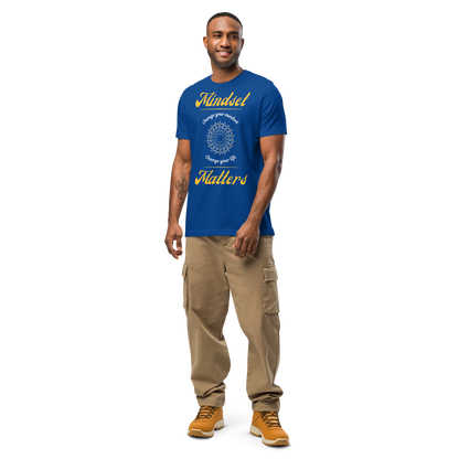 Mindset Matters |  Men Round Neck Half Sleeve T-shirt