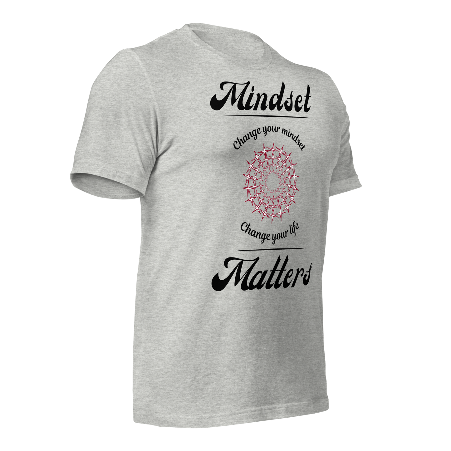 Mindset Matters |  Men Round Neck Half Sleeve T-shirt