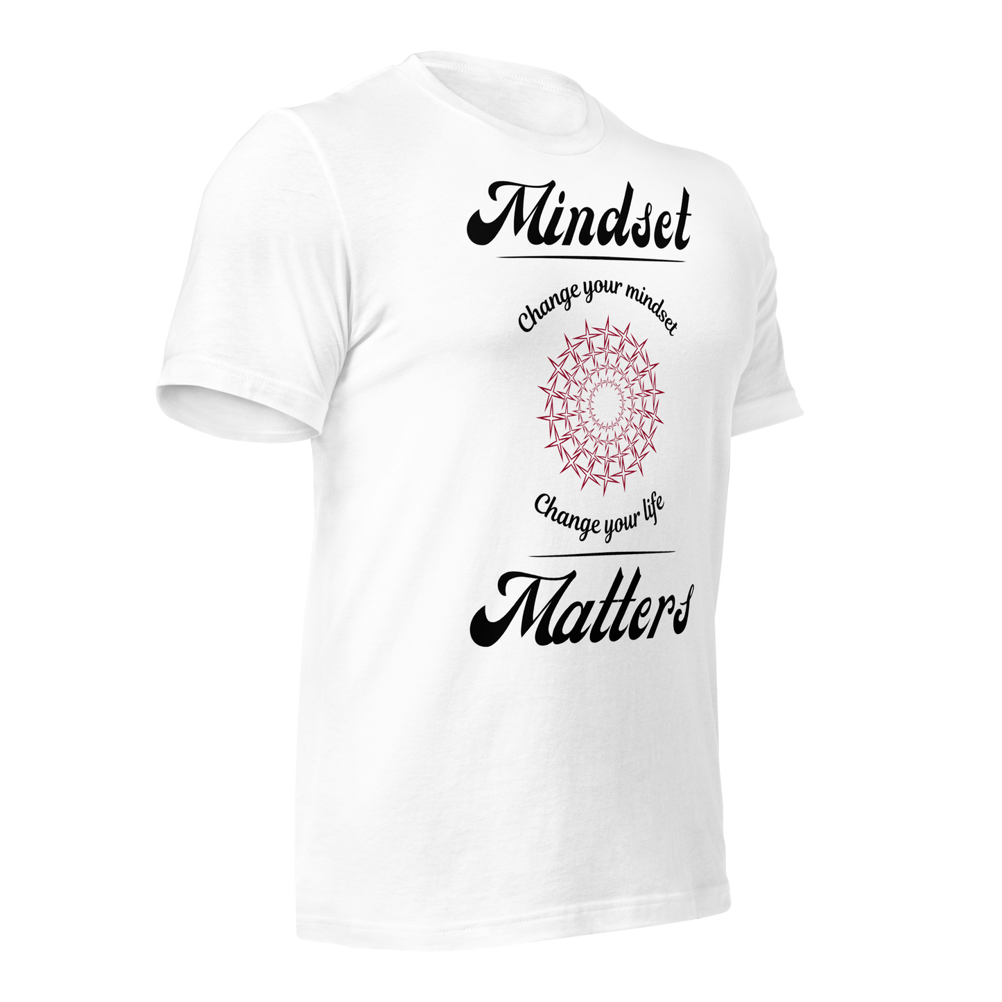Mindset Matters |  Men Round Neck Half Sleeve T-shirt