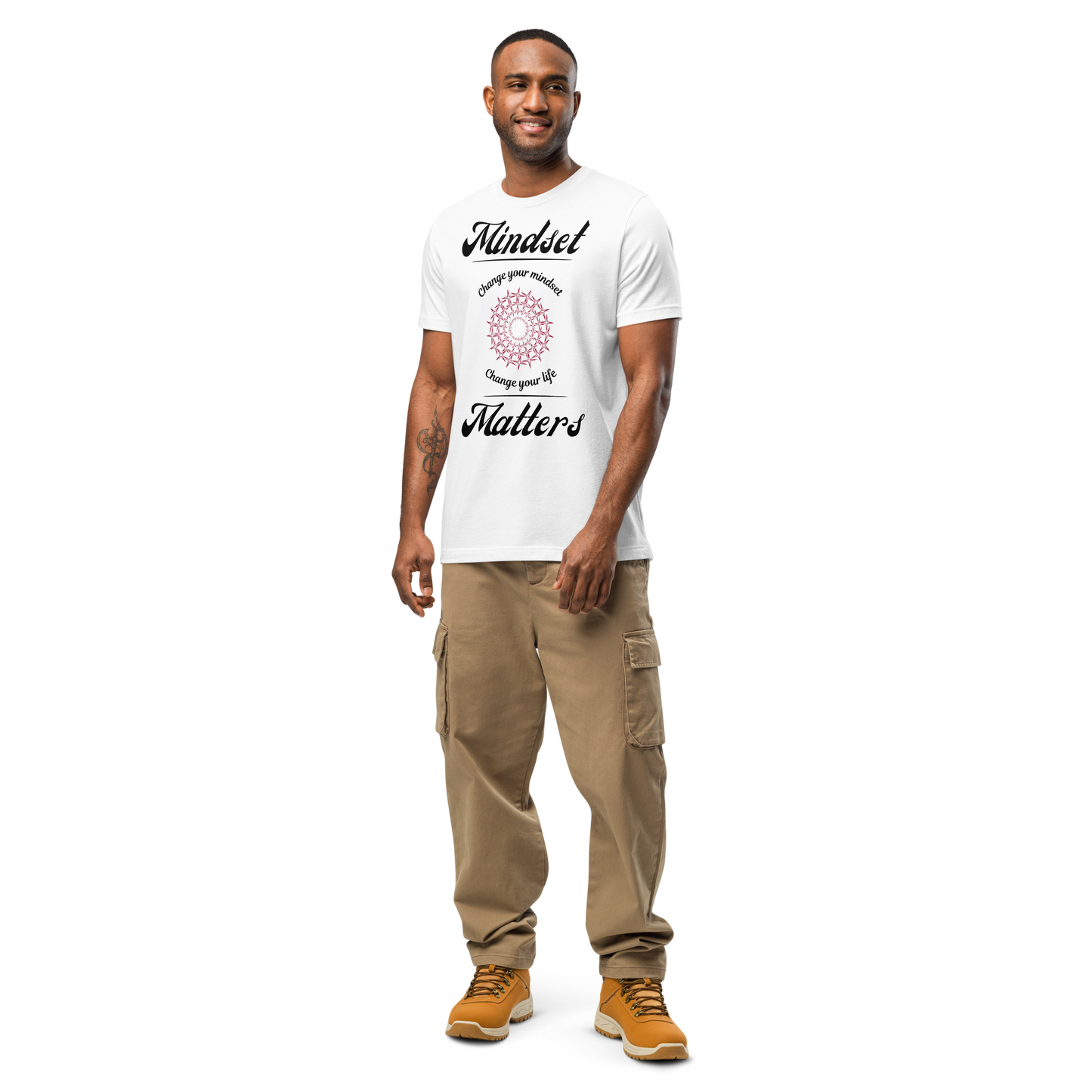 Mindset Matters |  Men Round Neck Half Sleeve T-shirt