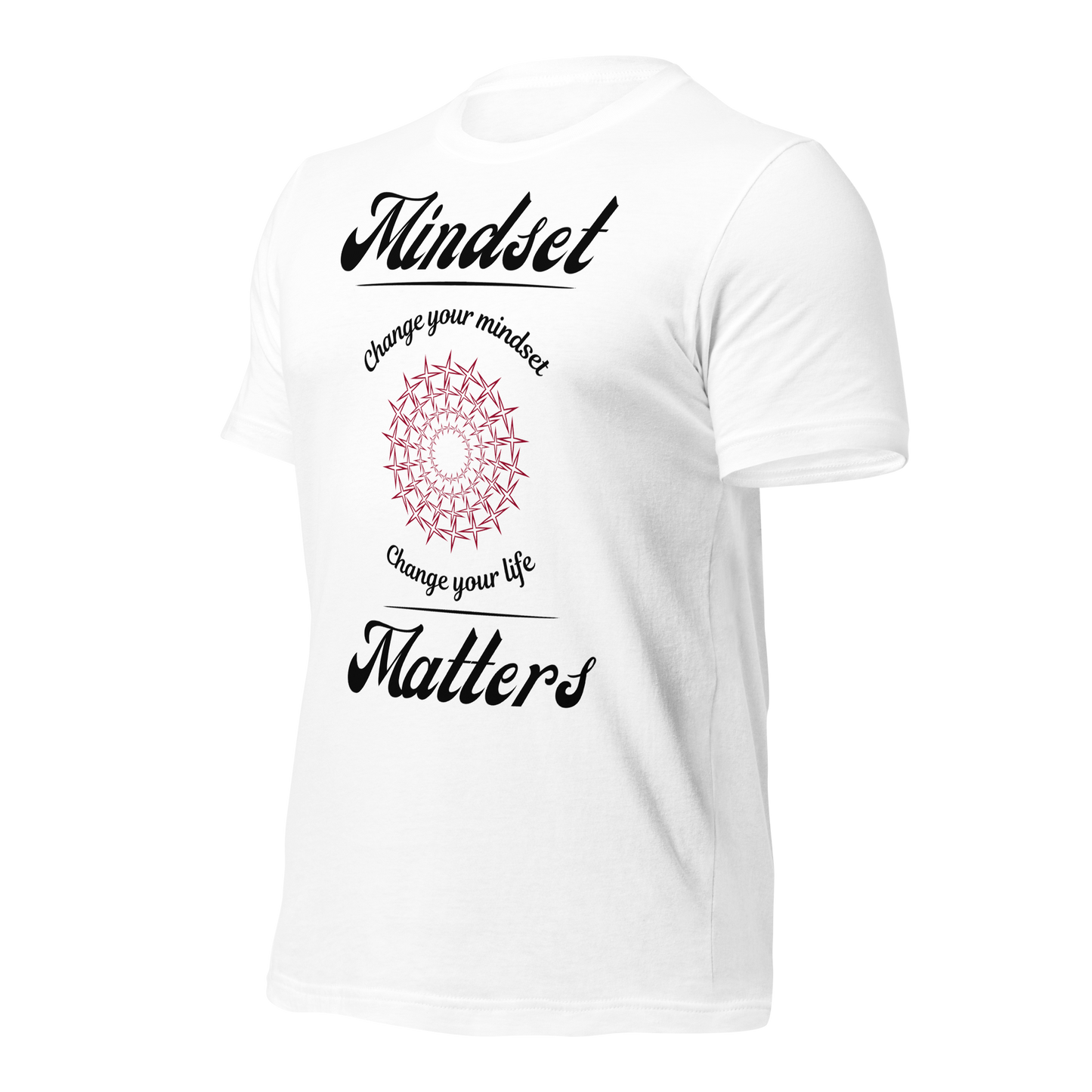 Mindset Matters |  Men Round Neck Half Sleeve T-shirt