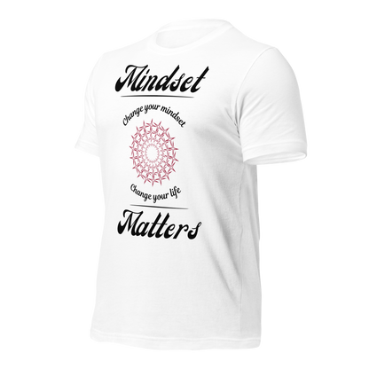 Mindset Matters |  Men Round Neck Half Sleeve T-shirt