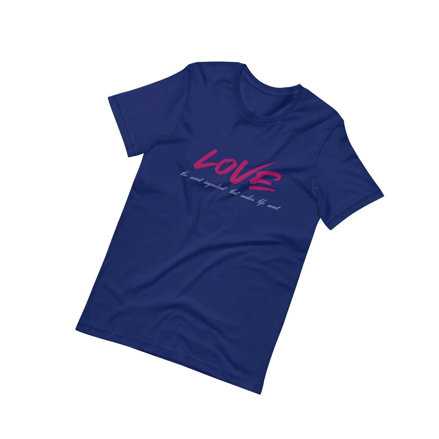 Love Secret Ingredient | Women Round Neck Half Sleeve T-shirt
