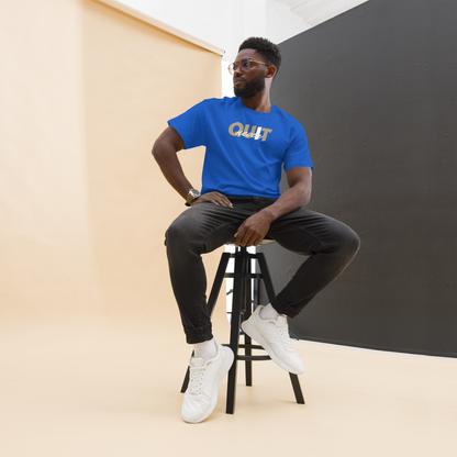 I Never Quit | Men Round Neck Half Sleeve T-shirt