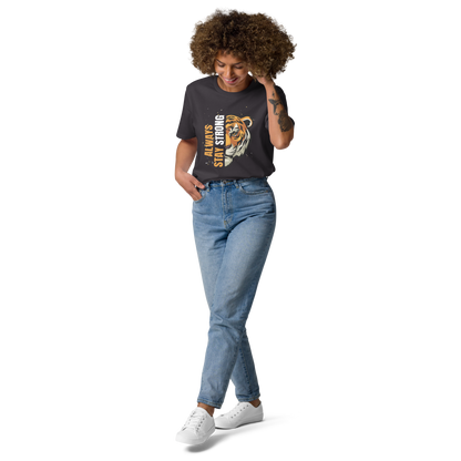 Stay Strong Always | Women Round Neck Half Sleeve T-shirt