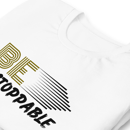 Be Unstoppable | Men Round Neck Half Sleeve T-shirt